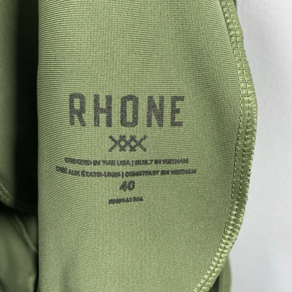 RHONE Commuter Pants‎ Straight Leg Men's Sz 40 x 24 Olive Green Performance